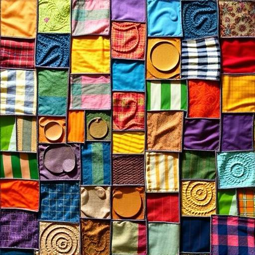 パッチワークコースの作品例です。