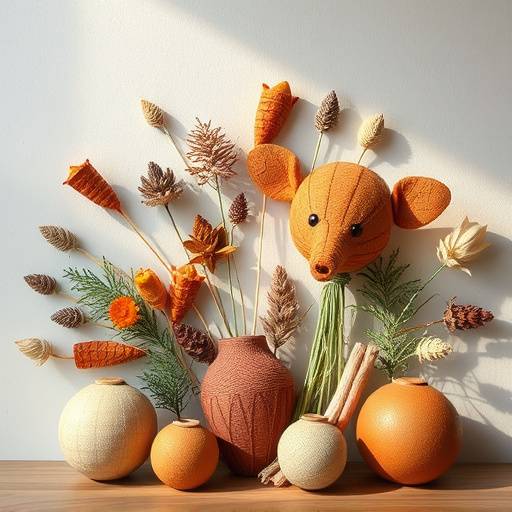 手芸一般コースの作品例です。