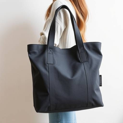 生徒さんが初めて作ったとは思えないほど完成度の高いトートバッグ。丁寧な縫製です。