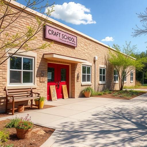 縫いの心の教室の外観